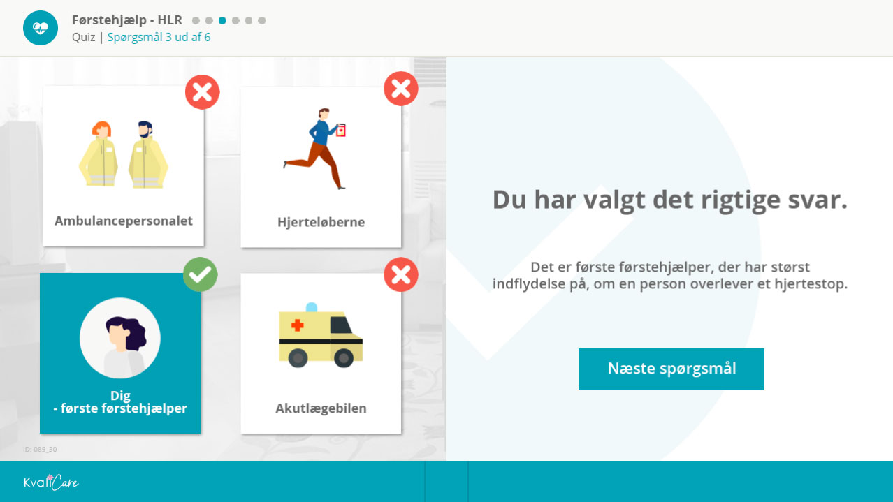 quiz om hjerte-lunge-redning