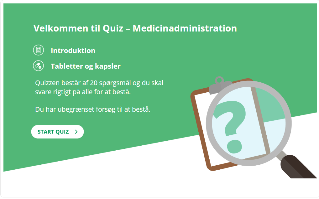 Quizzens forside_medicinadministration_quiz