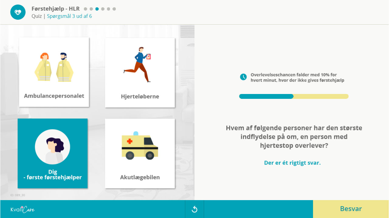 quiz om hjerte-lunge-redning
