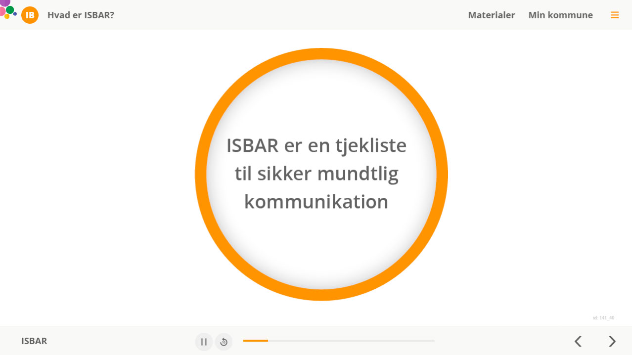 Hvad er ISBAR?