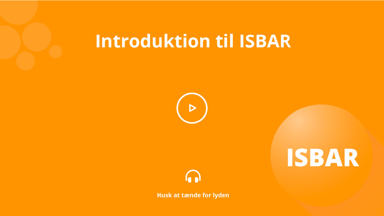 Introduktion til ISBAR