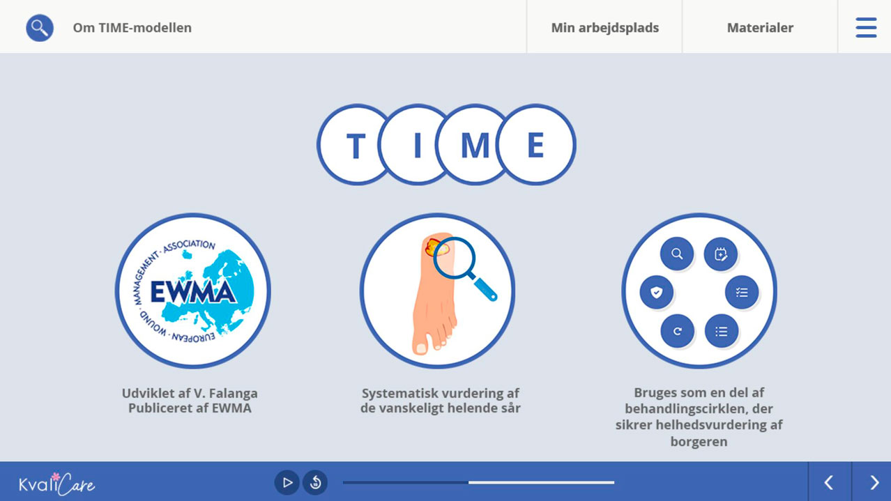 Sårbehandling med TIME-modellen