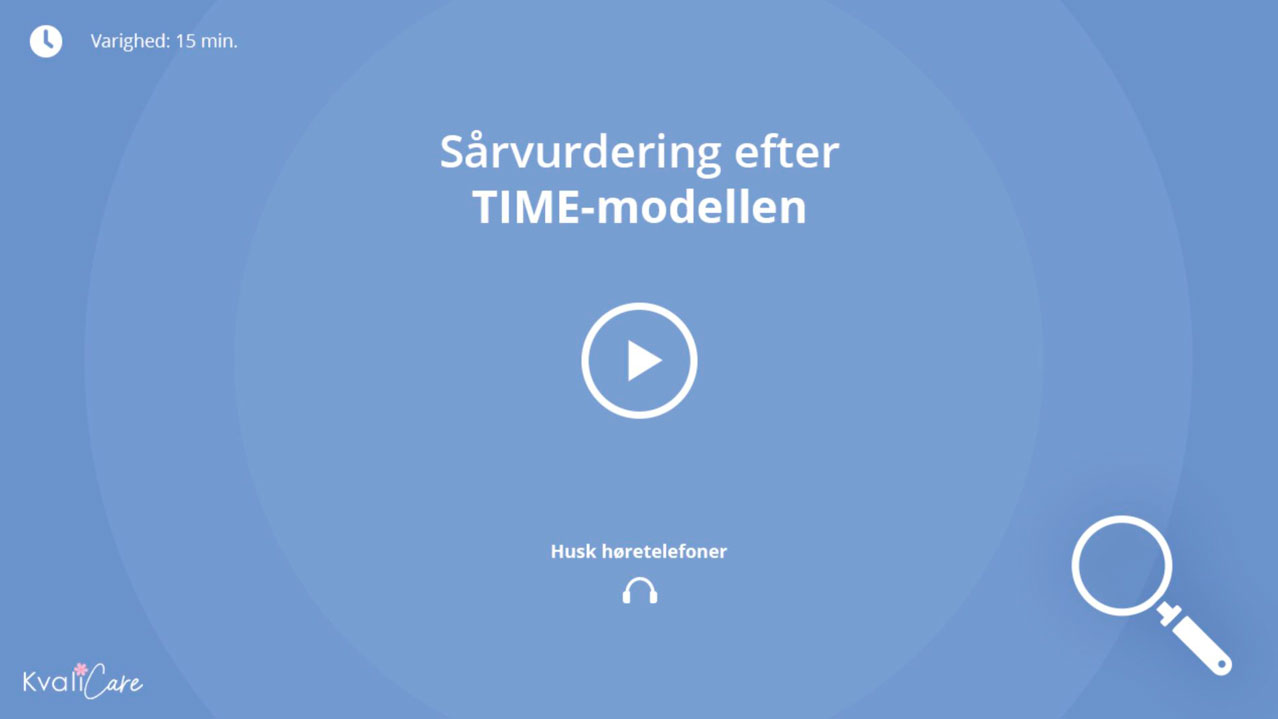 Sårbehandling med TIME-modellen